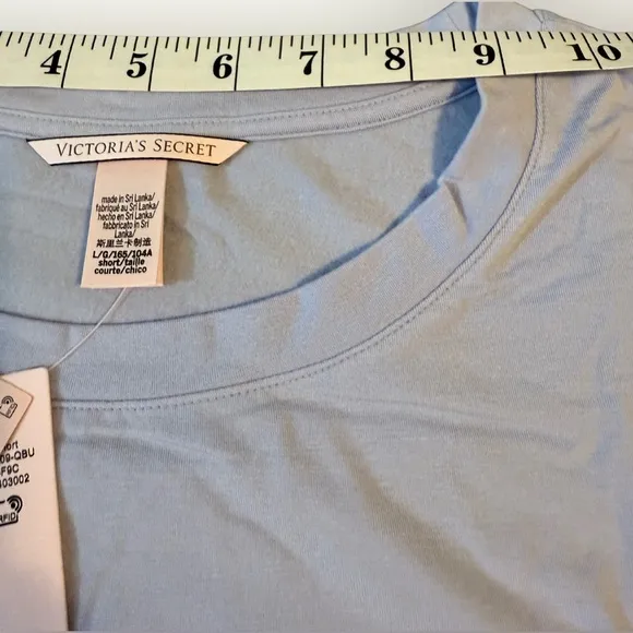 Victoria’s Secret Brushed Modal Shortsleeved Sleep Shirt &amp; Leggings Set. NWT