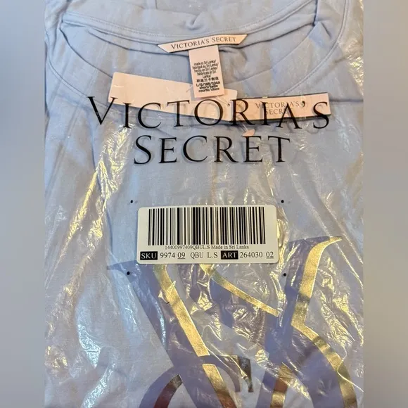 Victoria’s Secret Brushed Modal Shortsleeved Sleep Shirt &amp; Leggings Set. NWT