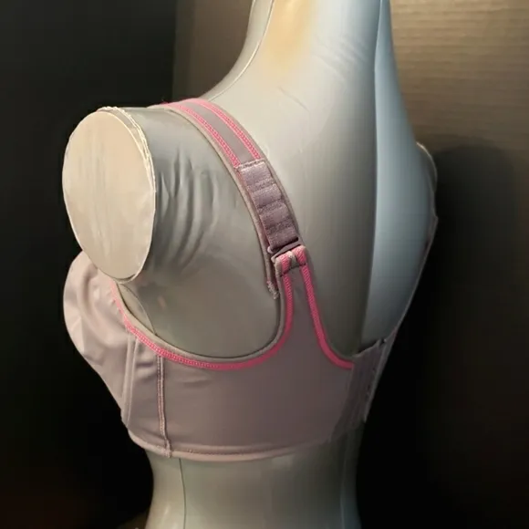 Wacoal Woman's Full Support Sport Underwire Bra 32H Pink/Gray