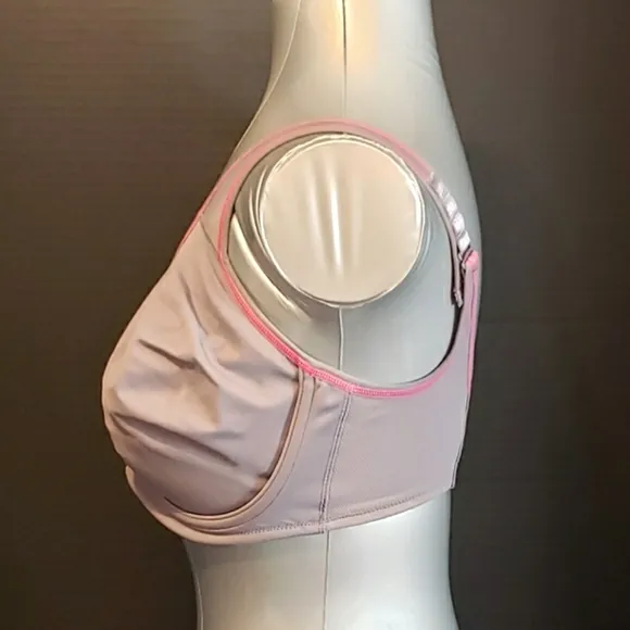Wacoal Woman's Full Support Sport Underwire Bra 32H Pink/Gray