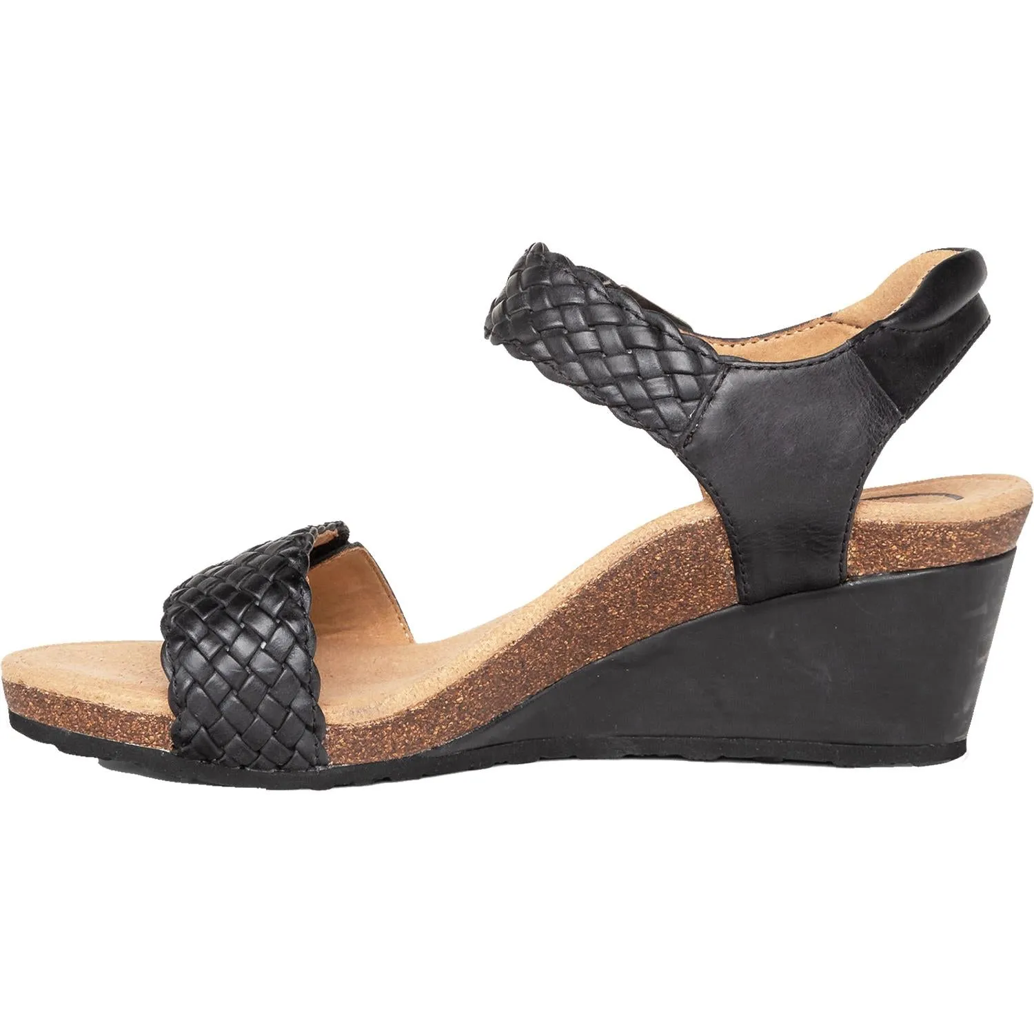 Women's Aetrex Grace Black Leather