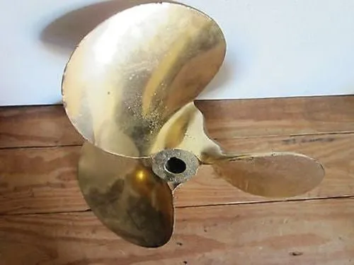 WW2 Brass Triple Boat Propeller