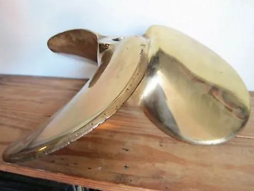 WW2 Brass Triple Boat Propeller
