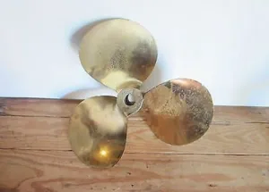 WW2 Brass Triple Boat Propeller