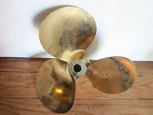 WW2 Brass Triple Boat Propeller