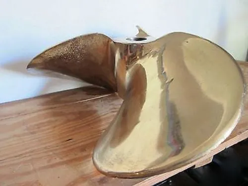 WW2 Brass Triple Boat Propeller