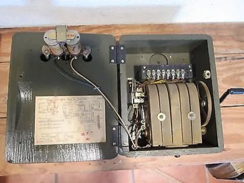 WW2 Naval Battleship Military Phone, CVA 34 STA 83