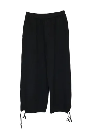 [WW22602] Comme Des Garçons, Black | Cropped Pants