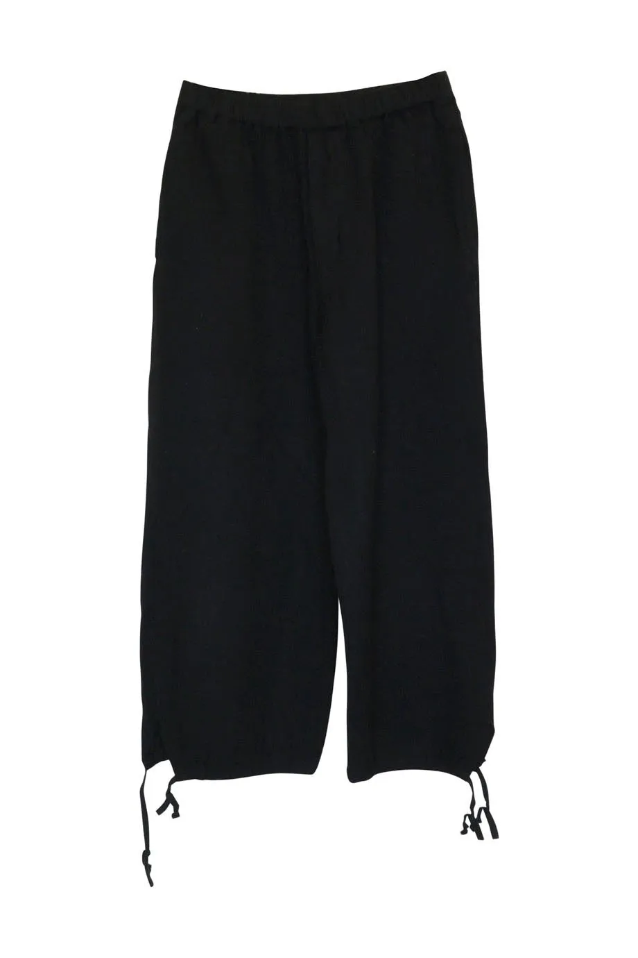 [WW22602] Comme Des Garçons, Black | Cropped Pants