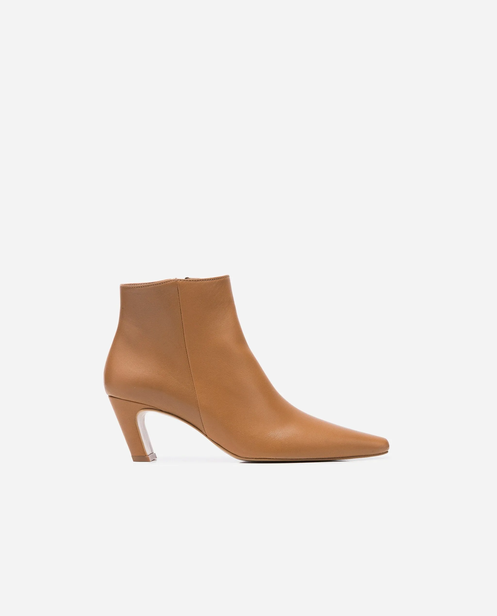 Xenia Leather Cognac Boots