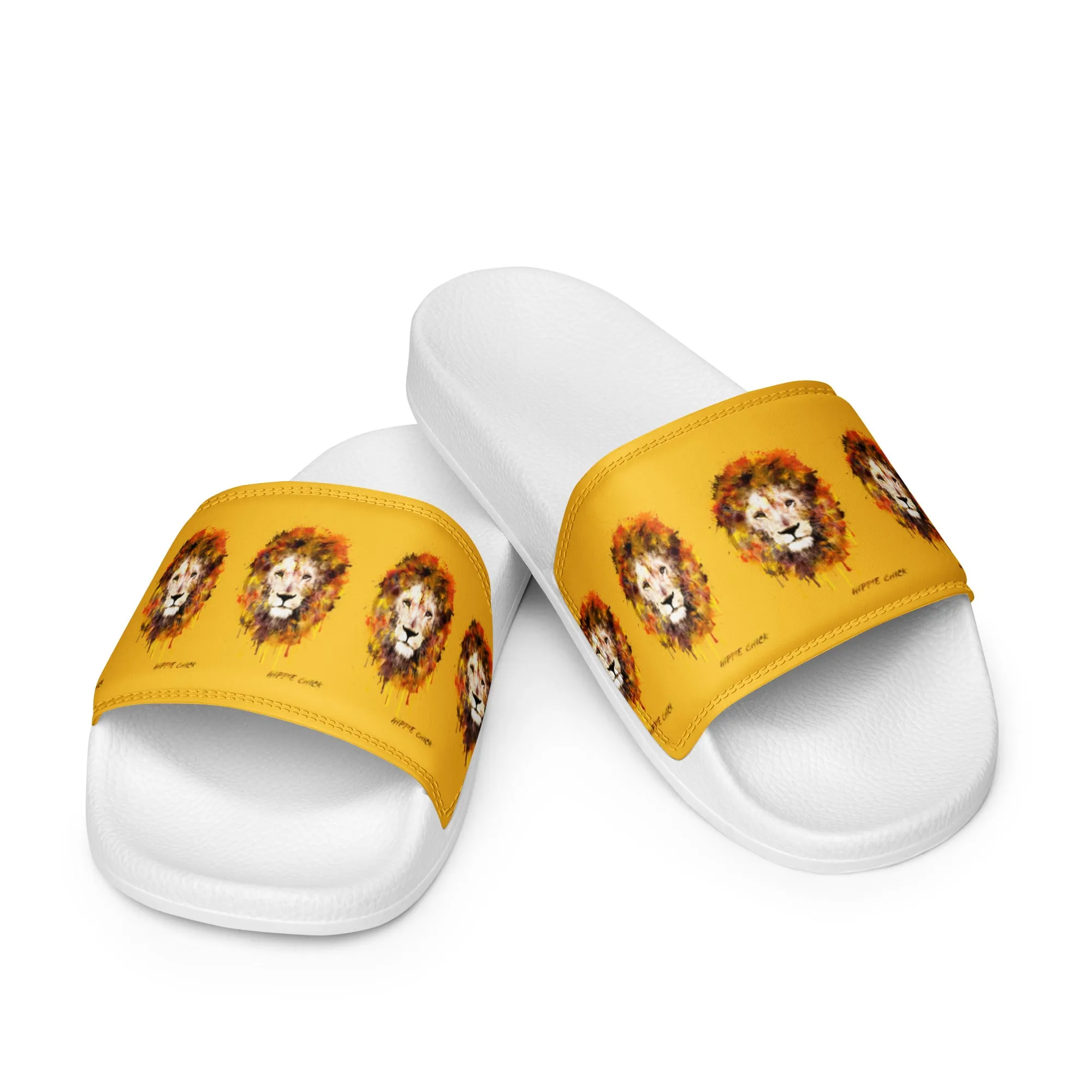 Yellow Women's Slides