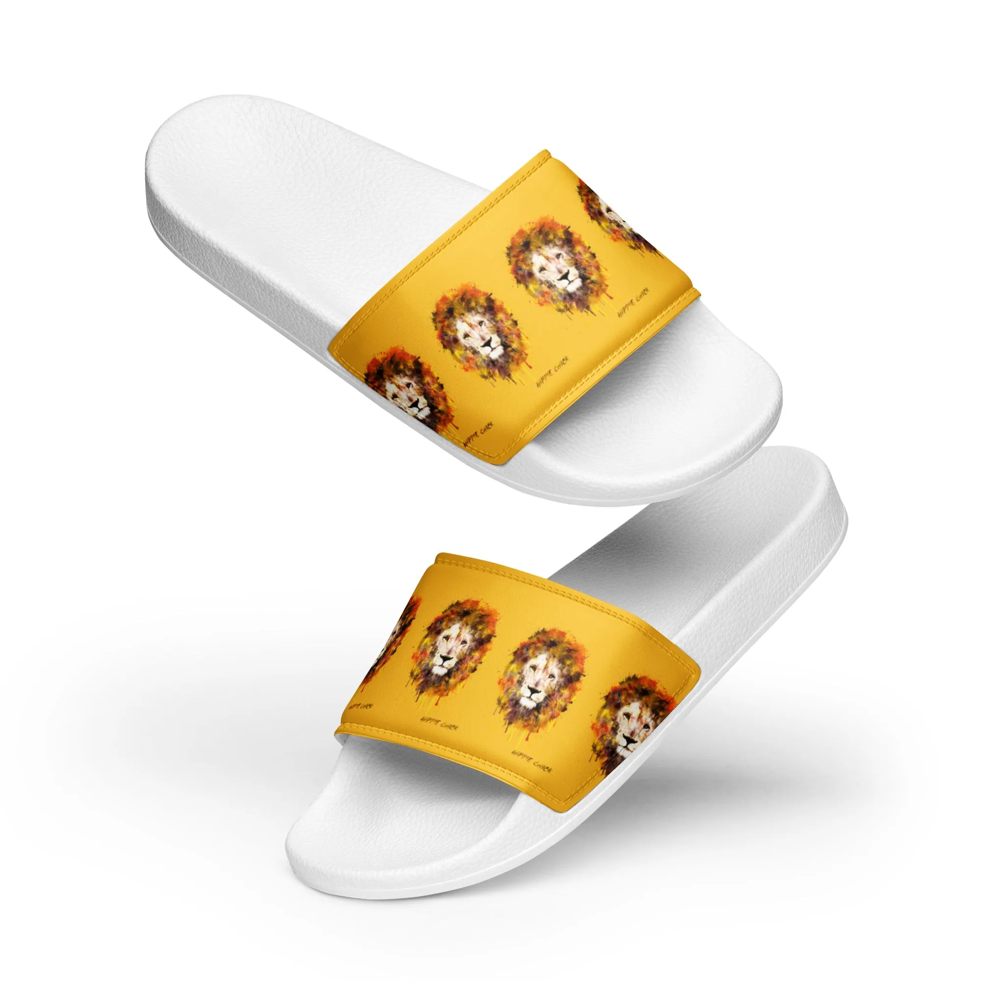 Yellow Women's Slides
