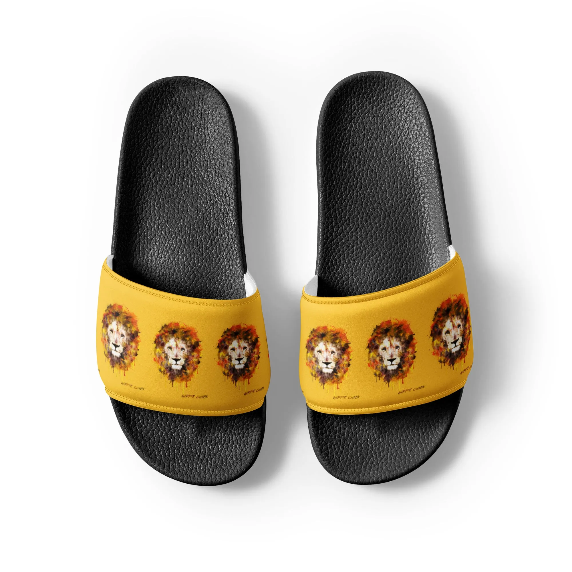 Yellow Women's Slides