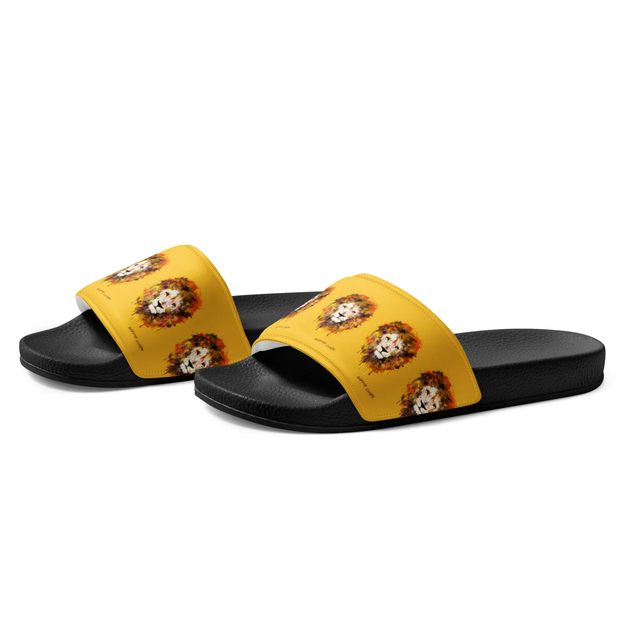 Yellow Women's Slides