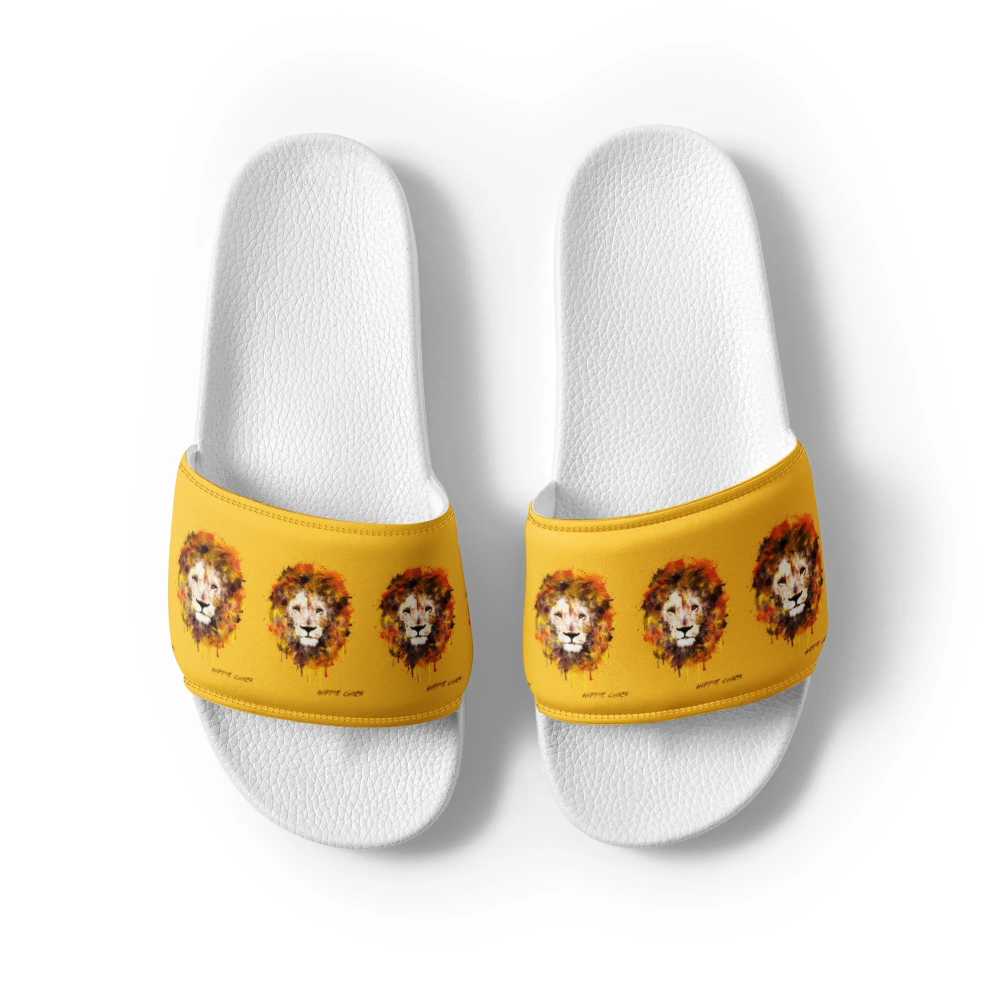 Yellow Women's Slides