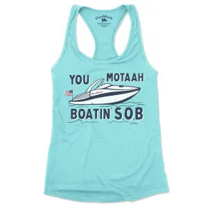 You Motaah Boatin' S.O.B. Ladies Tank Top