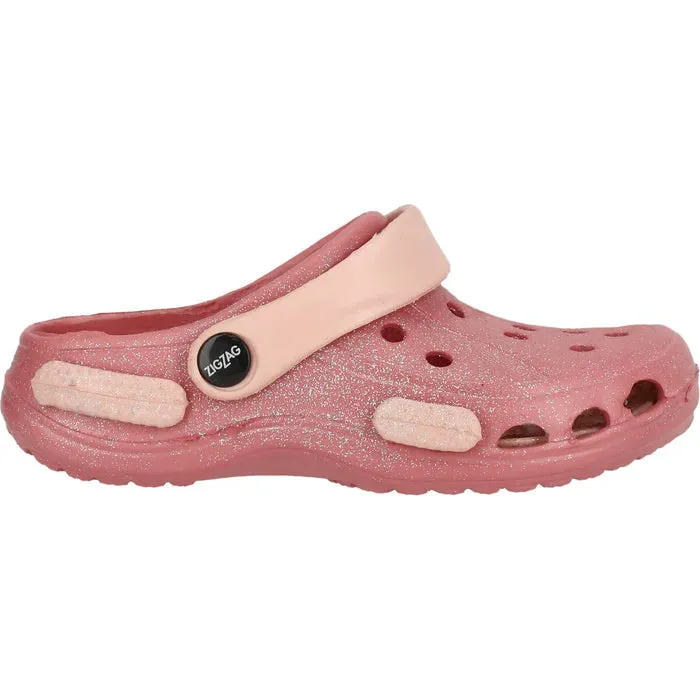 ZIGZAG BURAB KIDS GLITTER CLOG SANDAL